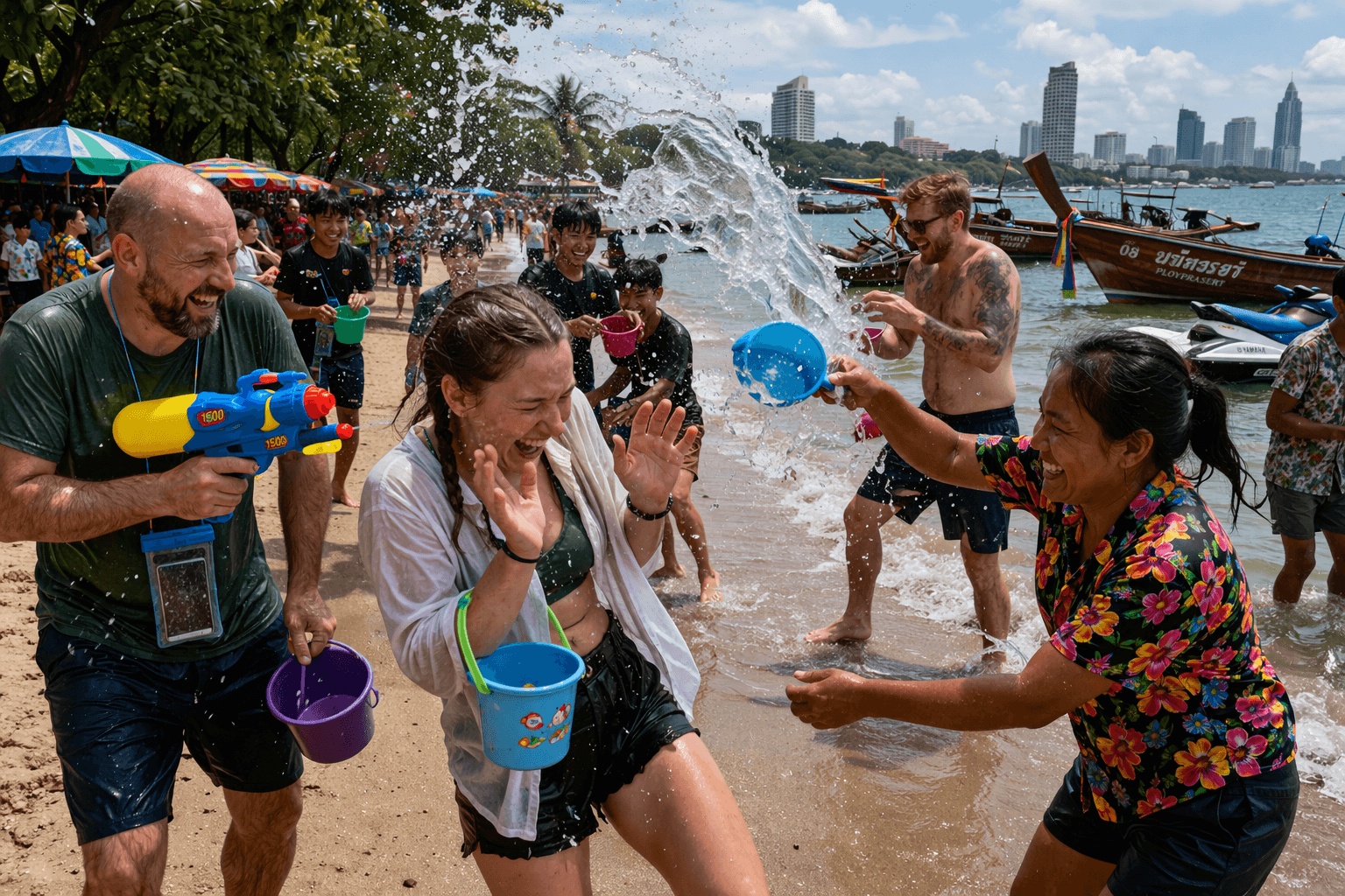 best places for songkran