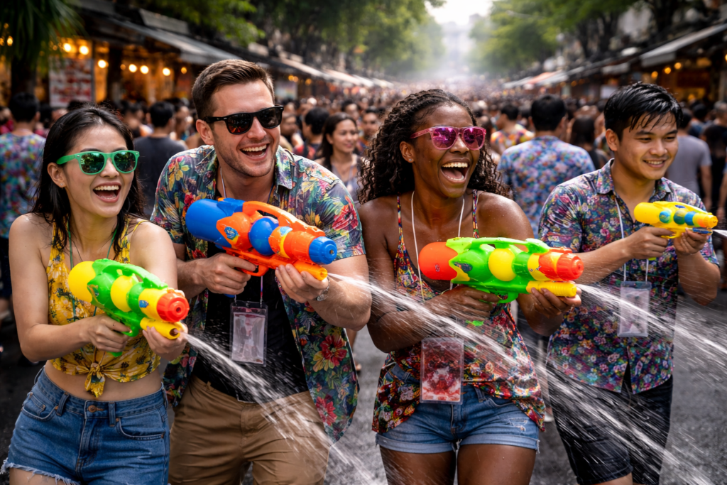songkran water festival