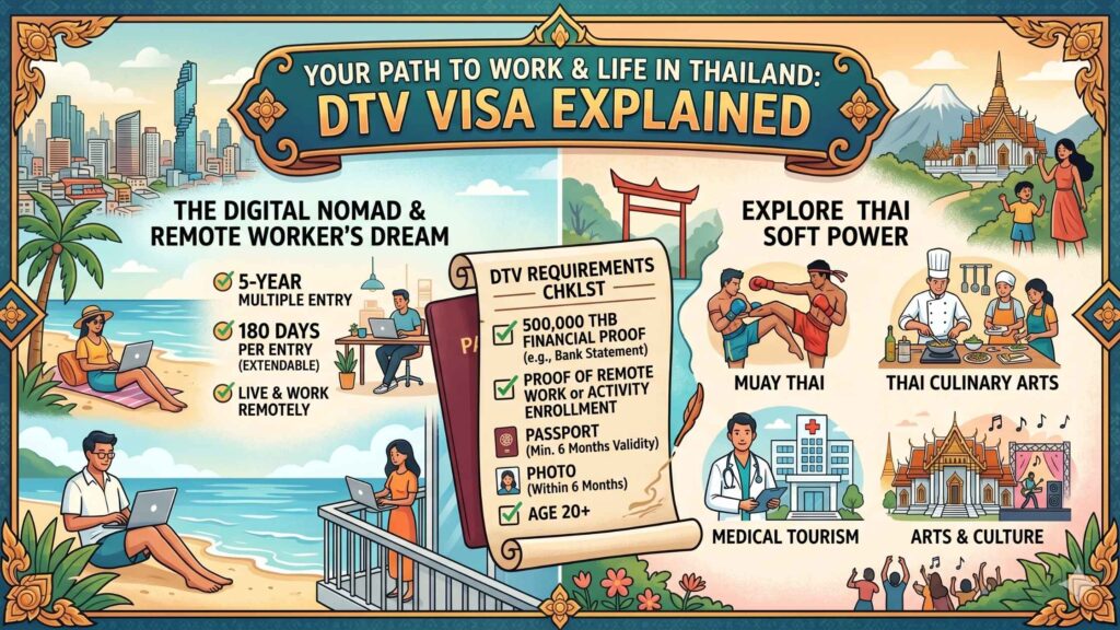 Thailand DTV visa 2026