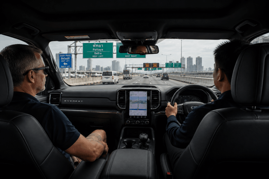 Bangkok to Pattaya private transfer