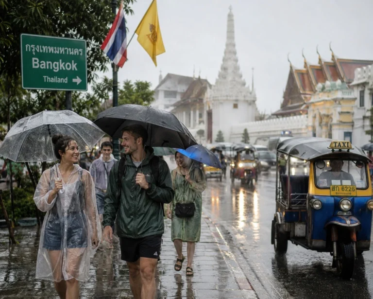 what to do during rainy season in Thailand
